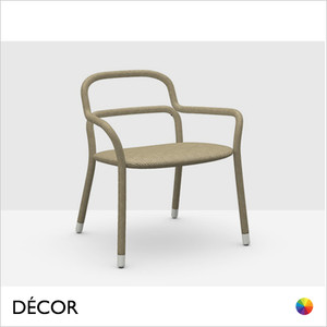 Midj - Pippi Lounge Chair with Fully Upholstered Legs, Seat and Backrest in Designer Fabrics with Lacquered Metal Feet - Décor for Designers Midj - Pippi Lounge Chair with Fully Upholstered Legs, Seat and Backrest in Designer Fabrics with Lacquered Metal Feet - Décor for Designers