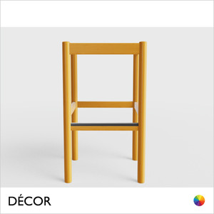 Décor Select - Palma Bar Stool without Backrest in Natural or Stained Ash, Bar and Counter Heights - In Designer Wood Stain Colours - Décor Business Décor Select - Palma Bar Stool without Backrest in Natural or Stained Ash, Bar and Counter Heights - In Designer Wood Stain Colours - Décor Business