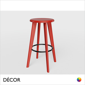 Décor Select - Jolly Stool in Natural or Stained Ash, Bar and Counter Heights - In Designer Wood Stain Colours - Décor Business Décor Select - Jolly Stool in Natural or Stained Ash, Bar and Counter Heights - In Designer Wood Stain Colours - Décor Business