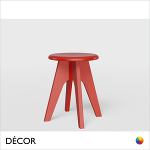 Décor Select - Tommy Low Stool, Chair Height, Solid Ash - In Designer Wood Stain Colours - Décor Business Décor Select - Tommy Low Stool, Chair Height, Solid Ash - In Designer Wood Stain Colours - Décor Business