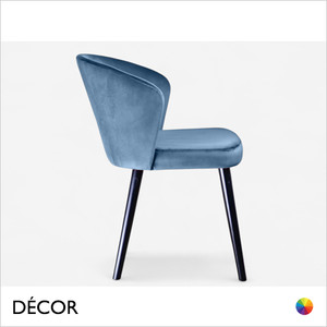 1 A 1 Icon Chairs - Loden Chair with Wooden Legs - In Designer Fabrics & Eco Leathers - Décor for Business 1 A 1 Icon Chairs - Loden Chair with Wooden Legs - In Designer Fabrics & Eco Leathers - Décor for Business