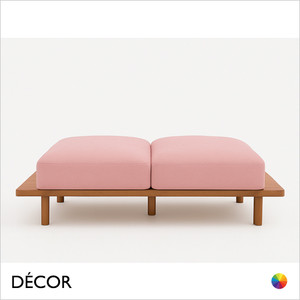 Décor Concept - Pino Bench, 2 Sizes - In Designer Fabrics & Eco Leathers - Décor for Business
