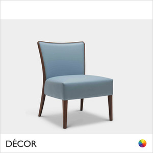 Nob Lounge Chair in Designer Fabrics & Eco Leathers - Made for You - Décor for Business Nob Lounge Chair in Designer Fabrics & Eco Leathers - Made for You - Décor for Business