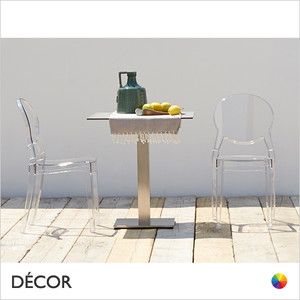 Igloo Stackable Dining Chair - In Designer Neutral Tones - Décor for Business Igloo Stackable Dining Chair - In Designer Neutral Tones - Décor for Business