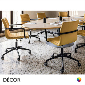 Star Executive Desk Chair in Designer Fabrics & Eco Leathers - Made for You - Décor for Home & Business Star Executive Desk Chair in Designer Fabrics & Eco Leathers - Made for You - Décor for Home & Business