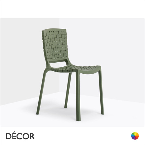 1 Pedrali - Tatami Stackable Dining Chair, Polypropylene - In Designer Colours & Neutral Tones - Décor for Business