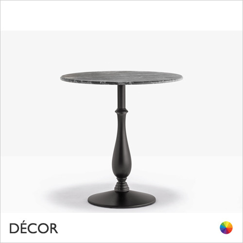 Liberty Dining Table Base, Small - Add Round or Square Compact Laminate Tops in a Range of Sizes & Finishes - Décor for Business