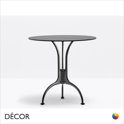 11A1 Venice Dining Table Base - Add Round Compact Laminate Tops in a Range of Sizes & Finishes - Décor for Business