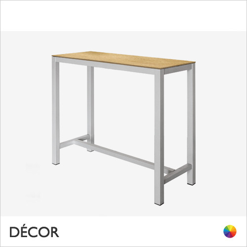 1A2 Banket Poseur Table with Laminate Top, Rectangular - In Designer Neutral Tones - Décor for Business