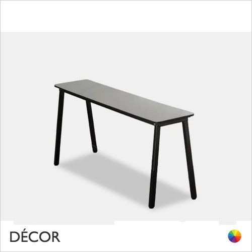 Format Table Height Rectangular Bench, 2 Sizes - In Designer Neutral Tones - Décor for Business