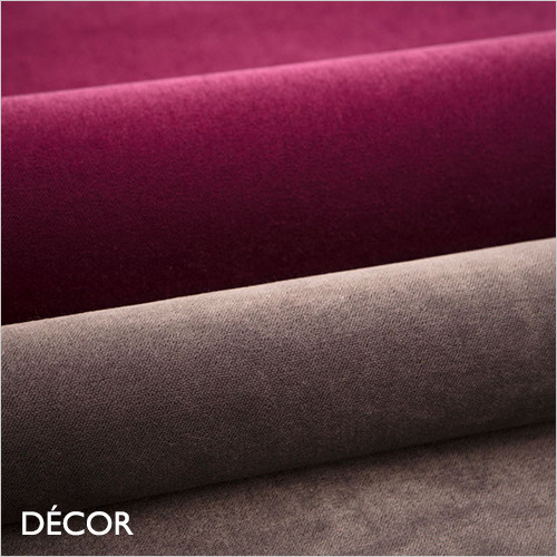 3 Superb Trevira - Italian Velvet Collection - In Designer Colours - CRIB 5 Upholstery Fabric - Contract Quality - Décor for Business