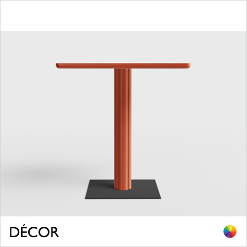 Décor Select - One Square Dining Table, 2 Sizes 600mm & 700mm in Natural or Stained Ash - In Designer Colours and Wood Finishes - Décor for Business Décor Select - One Square Dining Table, 2 Sizes 600mm & 700mm in Natural or Stained Ash - In Designer Colours and Wood Finishes - Décor for Business