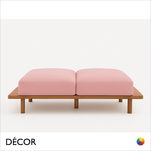 Décor Concept - Pino Bench, 2 Sizes - In Designer Fabrics & Eco Leathers - Décor for Business