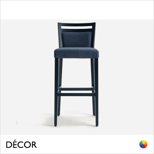 1 A  2 Palma - Suri Soft Bar Stool in Designer Fabrics & Classic Eco Leathers - Made for You - Décor for Home & Business