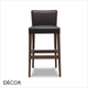 Nob Bar Stool in Designer Fabrics & Eco Leathers - Made for You - Décor for Business