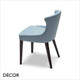 Origins 1971 - Agatha Dining Chair in Designer Fabrics & Eco Leathers - Made for You - Décor for Business