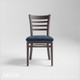 111 Palma Neo Classic - America Dining Chair in Designer Fabrics & Classic Eco Leathers - Made for You - Décor for Business