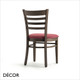 111 Palma Neo Classic - America Dining Chair in Designer Fabrics & Classic Eco Leathers - Made for You - Décor for Business