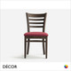 111 Palma Neo Classic - America Dining Chair in Designer Fabrics & Classic Eco Leathers - Made for You - Décor for Business