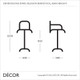 Blason Bar Stool