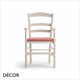 1 A  1 Palma Neo Classic -  Bistro Venezia Dining Chair with Armrests in Designer Fabrics & Classic Eco Leathers - Made for You - Décor for Business 1 A  1 Palma Neo Classic -  Bistro Venezia Dining Chair with Armrests in Designer Fabrics & Classic Eco Leathers - Made for You - Décor for Business