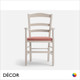 1 A  1 Palma Neo Classic -  Bistro Venezia Dining Chair with Armrests in Designer Fabrics & Classic Eco Leathers - Made for You - Décor for Business 1 A  1 Palma Neo Classic -  Bistro Venezia Dining Chair with Armrests in Designer Fabrics & Classic Eco Leathers - Made for You - Décor for Business