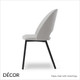 Hope Dining Chair with Metal Legs Hope Dining Chair with Metal Legs