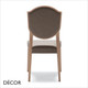 Blason Stackable Dining Chair in Designer Fabrics & Classic Eco Leathers - Made for You - Décor for Business