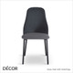 Anya Dining Chair with Metal Legs Anya Dining Chair with Metal Legs