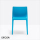 Pedrali - Volt Low Back Stackable Dining Chair, Polypropylene - In Designer Colours & Neutral Tones - Décor for Business