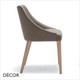 Edgar Dining Chair in Designer Fabrics & Eco Leathers - Made for You - Décor for Business