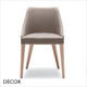 Edgar Dining Chair in Designer Fabrics & Eco Leathers - Made for You - Décor for Business