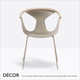 1A1 Fox Chair with a Curved Solid Ash Back Rail Detail & Powder Coated Metal Legs - In Designer Colours & Neutral Tones - Décor for Business 1A1 Fox Chair with a Curved Solid Ash Back Rail Detail & Powder Coated Metal Legs - In Designer Colours & Neutral Tones - Décor for Business