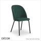 Grace Dining Chair with Metal Legs Grace Dining Chair with Metal Legs