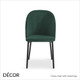 Grace Dining Chair with Metal Legs Grace Dining Chair with Metal Legs