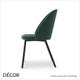 Grace Dining Chair with Metal Legs Grace Dining Chair with Metal Legs