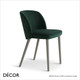 Bold Dining Chair Dining Chair with a Round or Square Seat