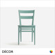 1 A  1 Palma -  Cremona Dining Chair with a Wooden Seat - Made for You - Décor for Business