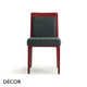 1 A  2 Palma - Opera Boheme Dining Chair in Designer Fabrics & Classic Eco Leathers with Tapered Wooden Legs - Made for You - Décor for Business 1 A  2 Palma - Opera Boheme Dining Chair in Designer Fabrics & Classic Eco Leathers with Tapered Wooden Legs - Made for You - Décor for Business