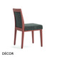 1 A  2 Palma - Opera Boheme Dining Chair in Designer Fabrics & Classic Eco Leathers with Tapered Wooden Legs - Made for You - Décor for Business 1 A  2 Palma - Opera Boheme Dining Chair in Designer Fabrics & Classic Eco Leathers with Tapered Wooden Legs - Made for You - Décor for Business