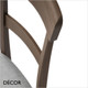 111 Palma Neo Classic - Bistro Roma Dining Chair with a Seat Pad in Designer Colours from the Surround Eco Leather Collection - Décor for Business