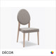 Victoria Stackable Dining Chair in Designer Fabrics & Classic Eco Leathers - Made for You - Décor for Business