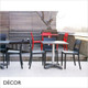 1 A Sai Stackable Outdoor Dining Chair, Technopolymer - In Designer Colours & Neutral Tones - Décor for Business