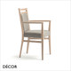 1 A  2 Palma - Suri Soft Dining Chair with Armrests in Designer Fabrics & Classic Eco Leathers - Made for You - Décor for Business