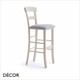 1A1 Palma Neo Classic - Roma Bar Stool with a Seat Pad in Designer Colours from the Surround Eco Leather Collection - Décor for Business