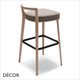 1A1 Metro Bar Stool with an Upholstered Box Seat in Designer Fabrics & Eco Leathers, Bar & Counter Heights - Made for You - Décor for Home & Business