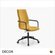 Star High-Back Executive Desk Chair in Designer Fabrics & Eco Leathers - Made for You - Décor for Home & Business