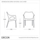 1A1 Oli Natural Stackable Dining Chair with Natural Beech Legs - In Designer Neutral Tones - Décor for Business 1A1 Oli Natural Stackable Dining Chair with Natural Beech Legs - In Designer Neutral Tones - Décor for Business