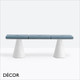 Pedrali - Ikon Table Collection - Dining Table, Poseur Table, Desk, Coffee Table, Bench & Stool - Architectural Design - Décor for Business