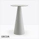 Pedrali - Ikon Table Collection - Dining Table, Poseur Table, Desk, Coffee Table, Bench & Stool - Architectural Design - Décor for Business